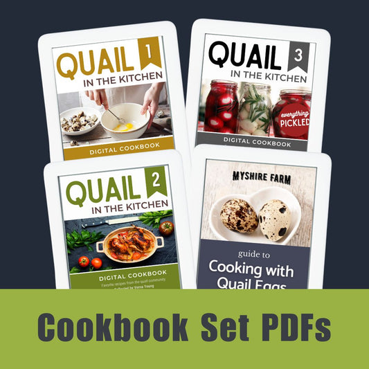 Quail in the Kitchen Cookbook Set (eBook PDFs)